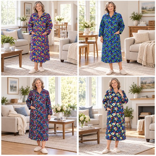 Hauskleid morgenmantel chalat - hauskleid,