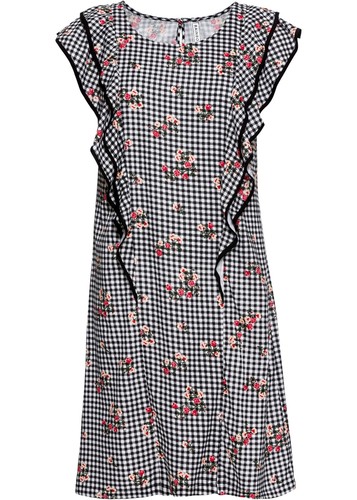 Blumen kleid mit - blumen-kleid,