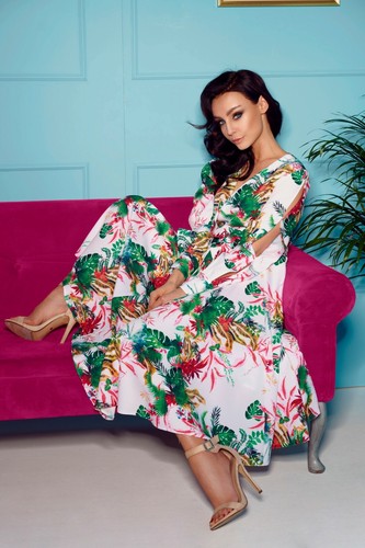 Damen kleid mit - damen,
