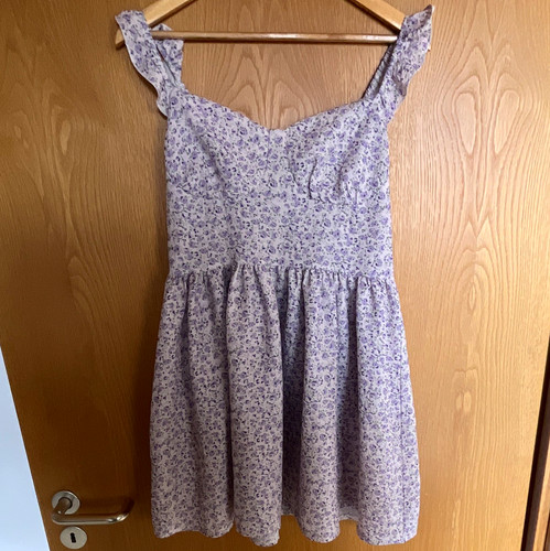 Damen trägerkleid kurz - kurz, m