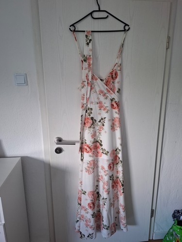 Kleid weiß mit - mit, blumenmuster