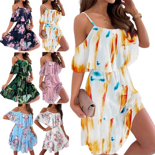 Sommerkleid damen knielang - sommerkleid,