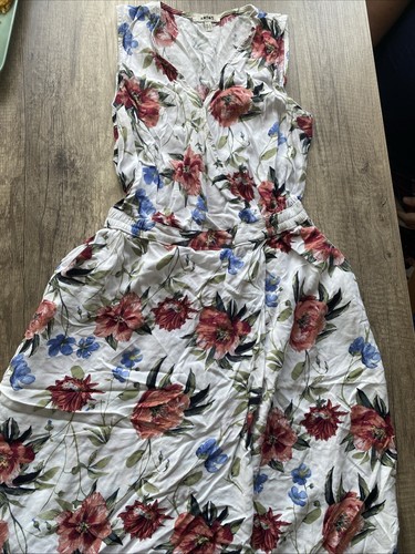 Damen kleid mit blumenmuster - kleid,