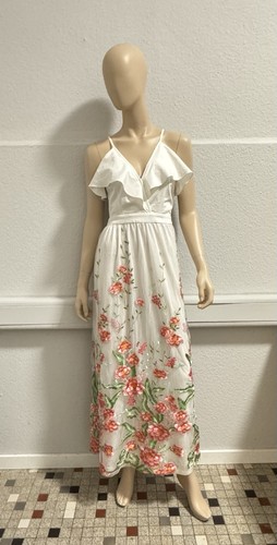 Kleid weiß mit blumen - kleid,,