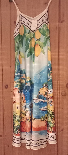 Schönes kleid zitrone bunt - schönes,