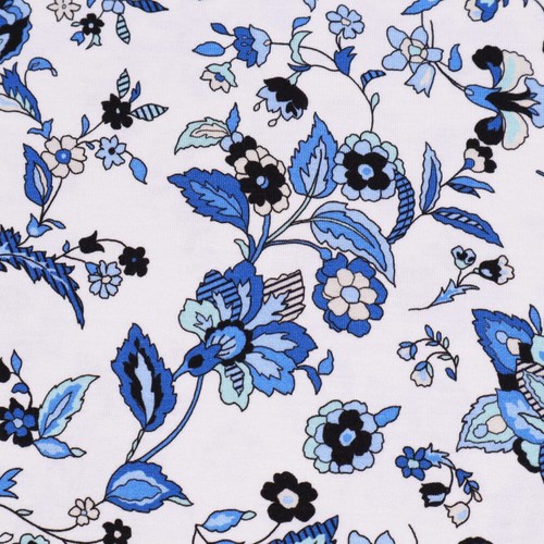 Stoff viskose jersey - stoff, blumen
